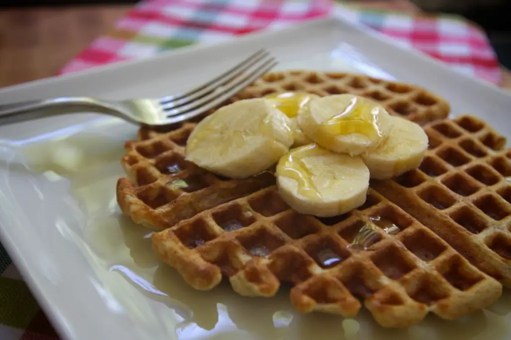 Caramelized Bananas Belgian Waffle Topping